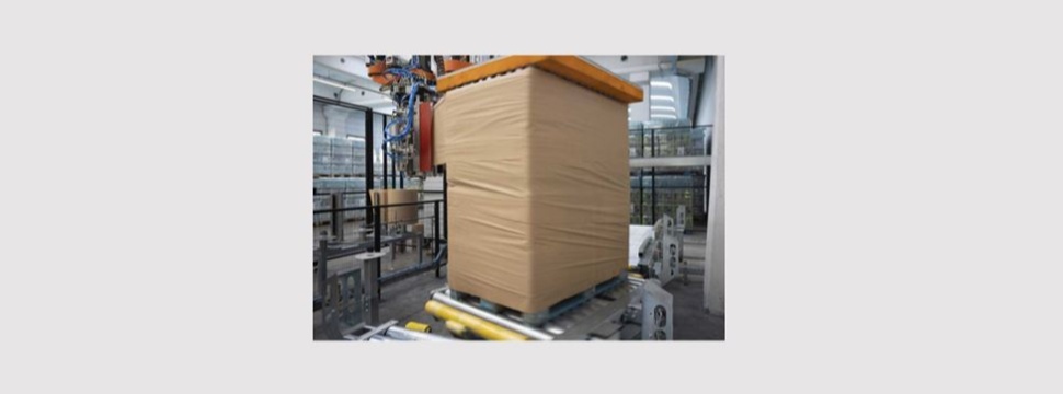 The Better Planet Packaging paper pallet wrap is manufactured in Smurfit Westrock’s Nervión paper mill in Spain.