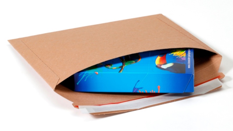 Vollpappe-Versandtaschen in verschiedenen Größen - nachhaltig und funktionell Vollpappe-Versandtaschen in verschiedenen Größen - nachhaltig und funktionell