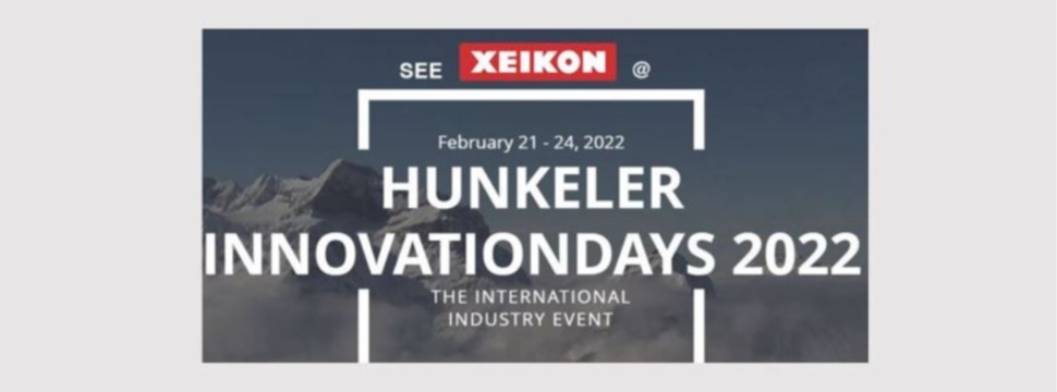 Xeicon confirms its attendance at Hunkeler Innovationdays 2022