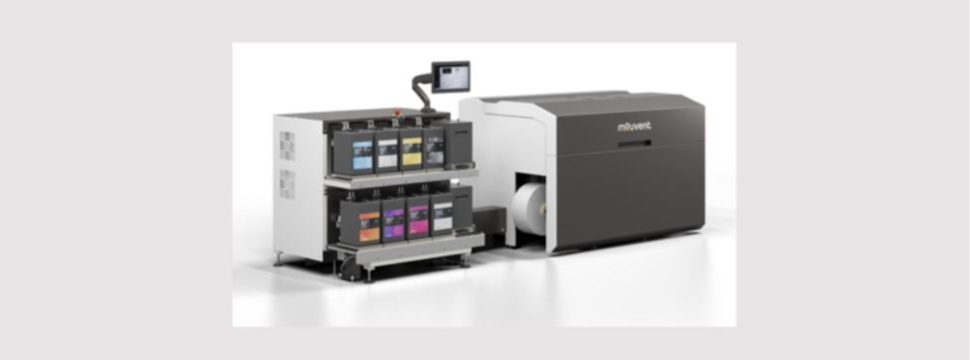 Mit weiterentwickeltem Design optimiert BOBST den Bedienkomfort der digitalen Etikettendruckmaschine Mouvent LB701-UV