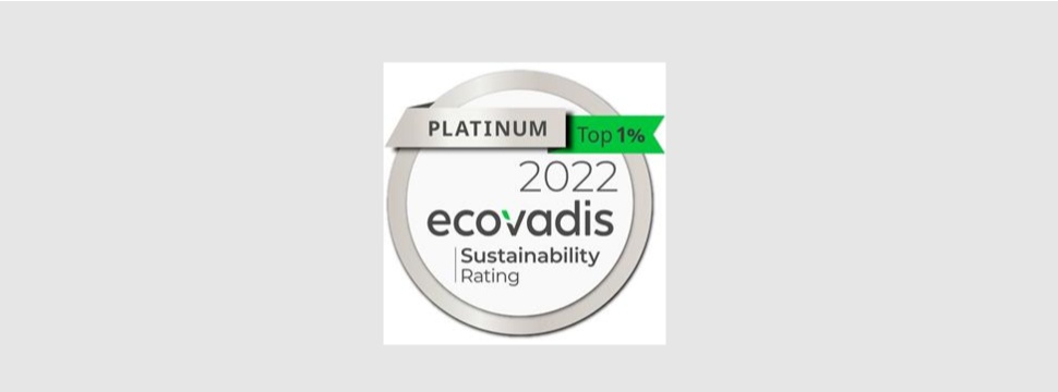 Archroma erhält zum 2. Mal in Folge das EcoVadis Platin-Rating