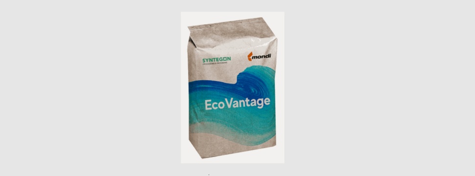 The packaging uses Mondi’s award-winning EcoVantage kraft paper