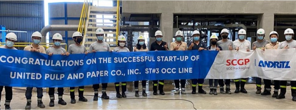 Successful start-up of the OCC line at UPPC, the Philippines