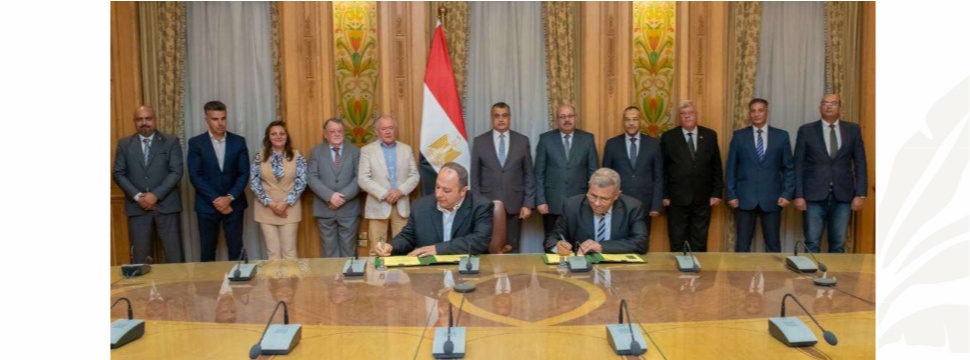 Signing ceremony - PAPYRUS SIGNS PHASE ONE CONTRACTS WITH THE EGYPTIAN GOVERNMENT