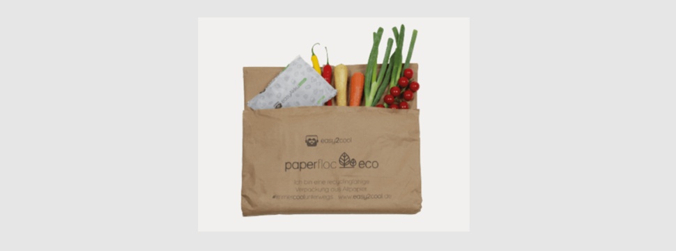 easy2cool konnte die Mono-PE-Schicht des paperfloc Eco-Liner-Beutel durch das recycelbare FunctionalBarrier Paper von Mondi ersetzen.