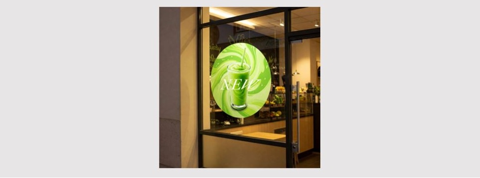 SpotOn SynTac combines effortless application with clean removal for indoor and short-term outdoor graphics applications.