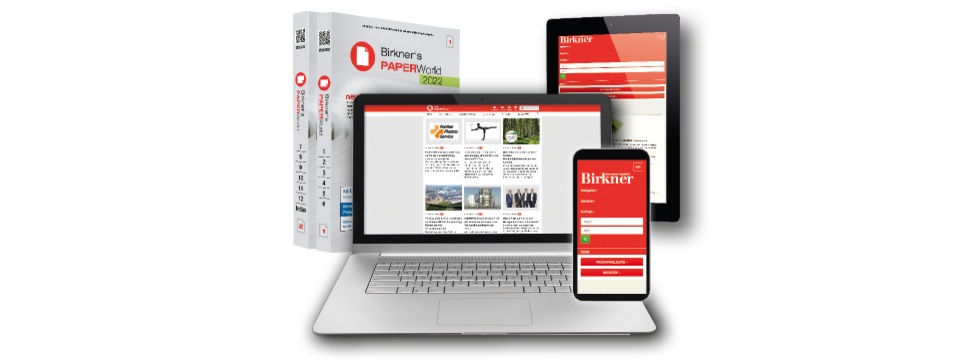 Marketing, Papierindustrie, Birkner-Produkte, Branchenbuch, Datenbankzugang, Birkner International PaperWorld