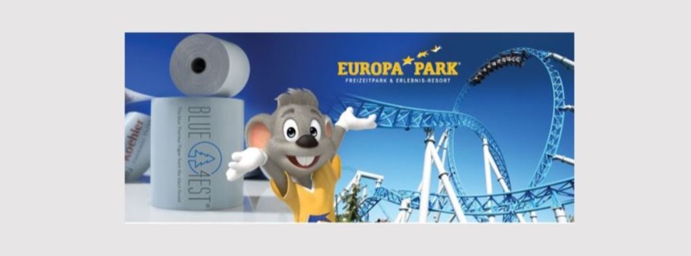 Europa‐Park uses blue Koehler Blue4est® receipt paper