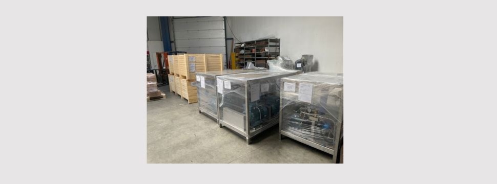ProJet equipment packed and ready for shipment