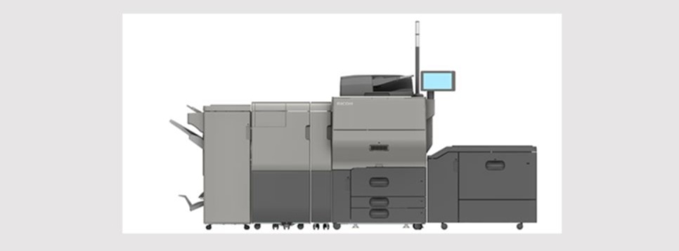 The Ricoh Pro C5300s colour sheet fed press aided market share improvements in 2020