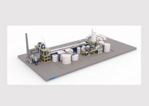 ANDRITZ white liquor plant with integrated gasification system