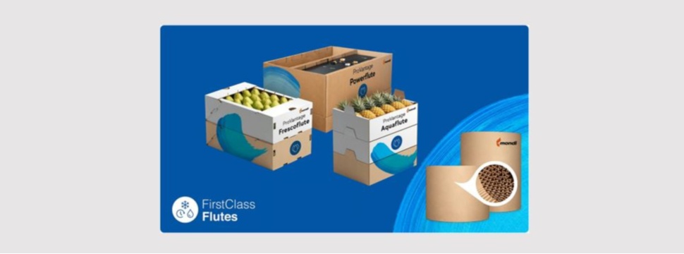 Mondi präsentiert Portfolio an Halbzellstoff-Flutings für anspruchsvolle Lebensmittel- und Schwerlast-Lieferketten