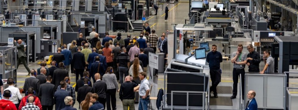 HEIDELBERG customers are impressed by the Print Media Center in its new guise as the Home of Print