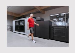 Klampfer Druck is boosting its competitiveness a Jetfire 50 industrial digital printing system from HEIDELBERG