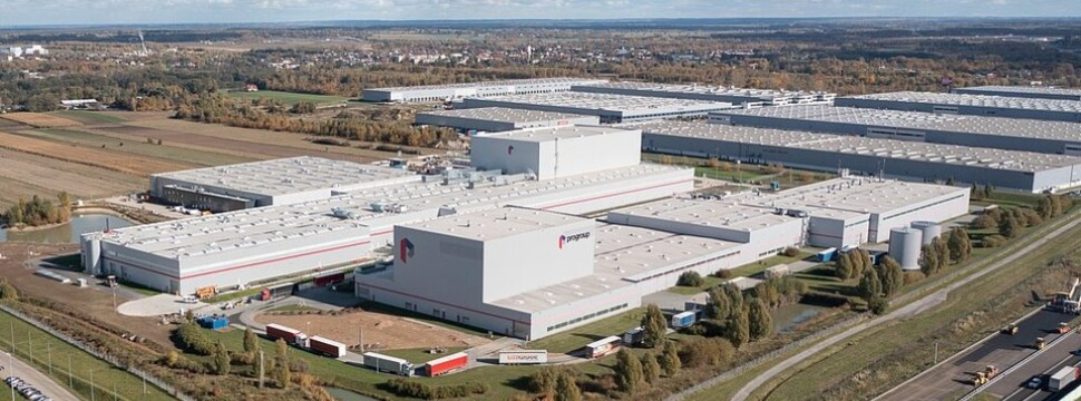 Im polnischen Stryków bilden die beiden Progroup-Werke einen der weltgrößten Produktionsstandorte für Wellpappformate.