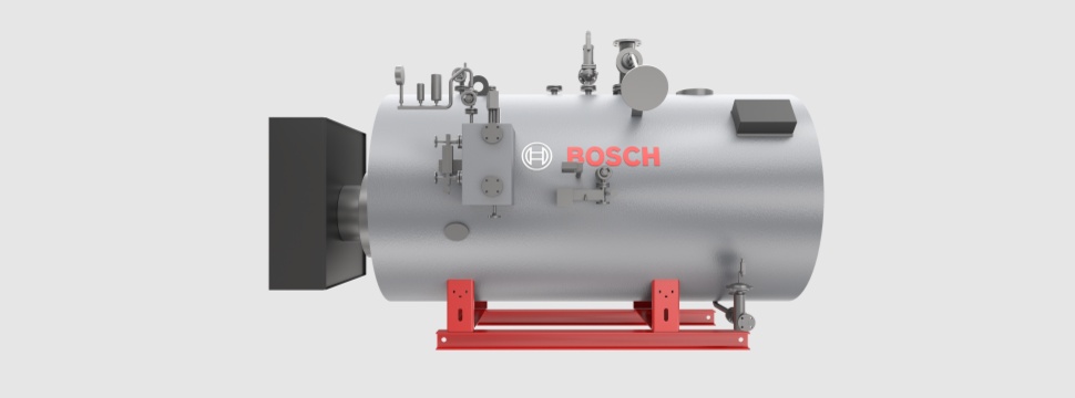 Bosch Industrial Boilers presents the new ELSB electric steam boiler for industrial and commercial steam generation