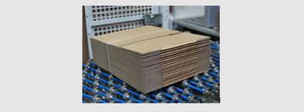 Bundled corrugated cardboard packaging