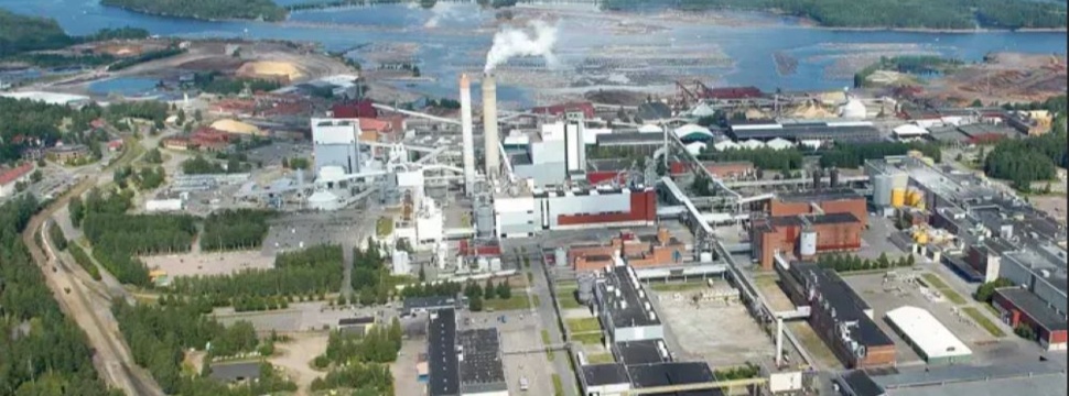 Pulp mill UPM Kaukas in Finland