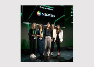 Siegwerk gewinnt den EcoVadis Sustainability Achievement Award 2026 für das beste neue Programm