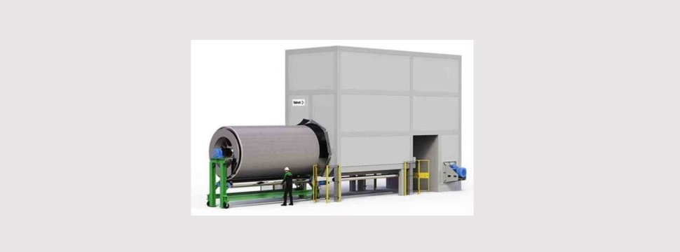 Valmet bringt einen neuen THRU-AIR® Bonder für die Vliesstoffproduktion auf den Markt