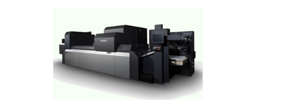 Mit 5.400 Bogen pro Stunde branchenschnellste B2-Inkjetdruckmaschine war auf der virtual.drupa erstmals zu sehen