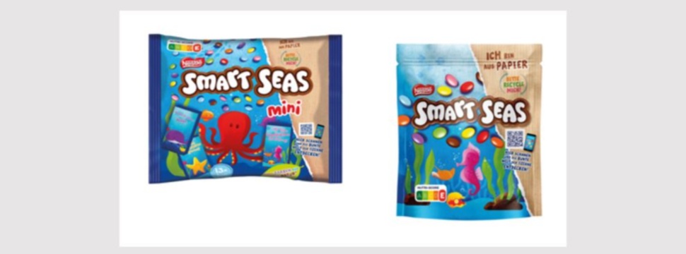 New Smarties special edition in recyclable paper packaging lets you discover the colorful world of the seas