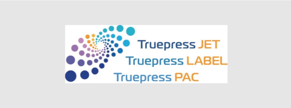 SCREEN aktualisiert Truepress-Logos der für die einzelnen Druckmärkte entwickelten Produkte